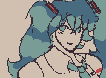 I couldnt adjust one of my brushes so it looks off to me...😶