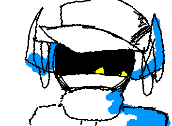 This is the first picture I've drawn :3
It's a bit creepy.