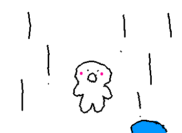 雨エグい