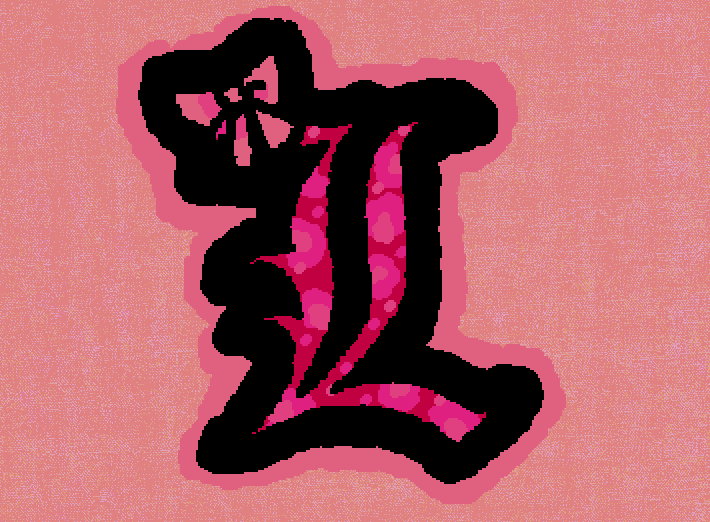 Gang is the pink L logo thing tuff or no (Death Note)?