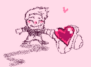 TY GUYS FOR THE LIKES!! As a thank you gift, I bring you TFATWS Bucky Barnes holding a heart out!! THANK YOU! HAVE A GOOD DAAY!!
