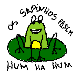 Os sapinhos fazem hum ah hum