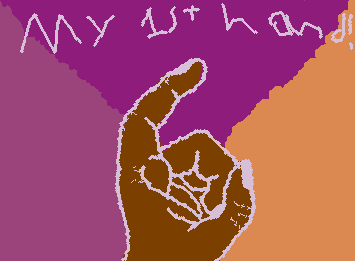 MY FIRST HAND DRAWING!
