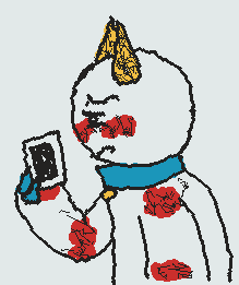 having a bad phone quality is horrible, like... wdym my picture is all blurry 💔. btw I made an X/Twitter account