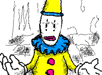 Jax, look, I know we don't get along, but I think someone drew me in Wigglypaint.