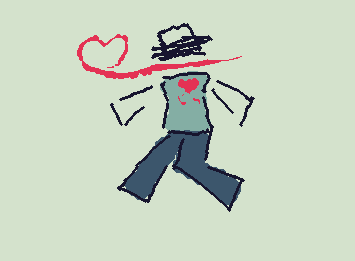 {won't you die tonight for love??} was listening to HIM while doodling random stuff and got this