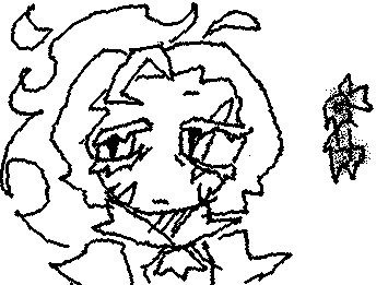 Quick doodle of my theory on silent salts face!!