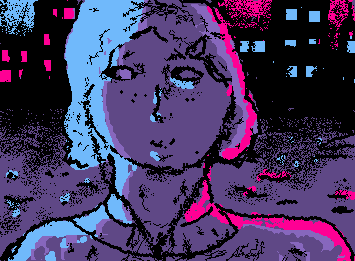 City lights girl🌃
