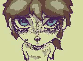 I'm tired so have a self portrait