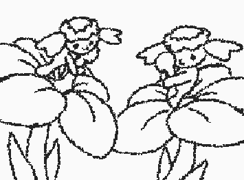 Good morning with two flabebes I didn’t finish