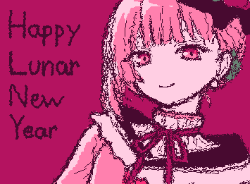 Happy Lunar New Year - Mizuki
( I drew it a bit in a rush, so it didn’t turn out very nice =< )