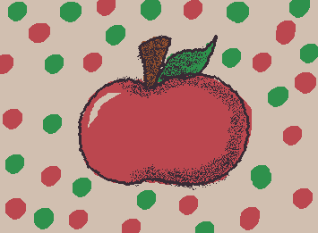 Yummy apple 🍎 😋