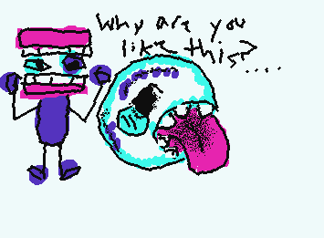 bubble + caine from TADC!!!1