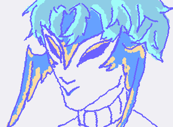 Parrotx2. I really liked the sketch but i messed up the coloring :p