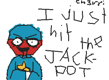 Guys, I think Gigi hit it big. Btw she's holding a medkit.