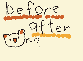 これから俺の色々なbefore afterをあげてくぜぇ