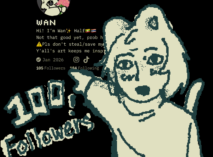 100 Followers!!