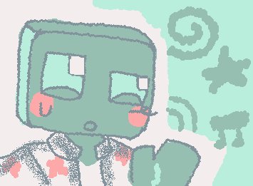 Avery!! Since I drew d3rlord3 might as well make the slime himself... i think i fictkin this bum