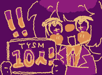 ふぉろわーさん10人ありがとうございます！！>ワ<
激早起き