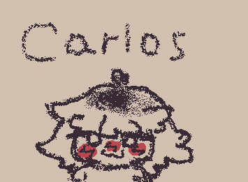 @Silly String i drew your character Carlos!