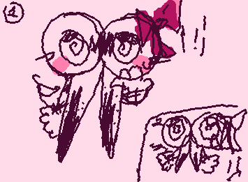 The voices are telling me to sh 😓✌️ and SAYORI MYSELF.. GULP