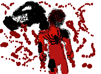 little backstory her this was the first time that kaigo had fought a criminal and he ended up having to batter the persons head in then had to kill three others