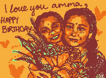 For amma’s 42nd bday