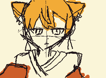 @inariちゃん！！！！オリ書いた〜！！どお？自分的には子供っぽい気が…(ﾉД`)ｼｸｼｸ