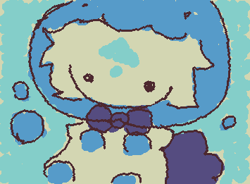 I found a cute photo on Pintrest so I drew it in my own style it’s soooo cuteee :3