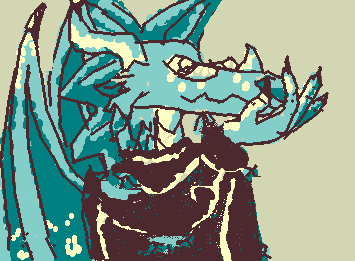 I gave him glasses cuz yes also I think he's a seawing? sorry if I got the species wrong :(
@ThaddeusWazHere