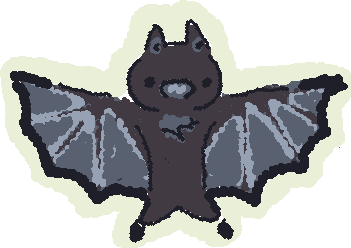 There was a bat outside and while my dad opened the door for me to look at it it might have flown inside the house....