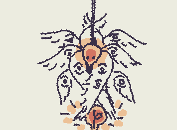 Angel (from Evangelion) but like a light bulb!