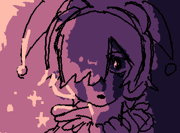 没（前描いた絵と構図がほぼ同じだった為）