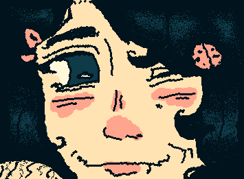 a julie [oc] inspired by @SillyString_active acc drawing her T_T go look at it