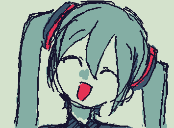 ミクー！！
ミクの日なのでミクちゃんです