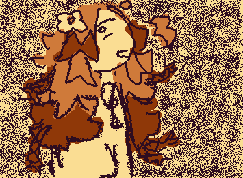 marigold is the girl who leaves you to rot. she says, "I am real and you are not." she says "I am real and you are not." alex g reference+oc art :]