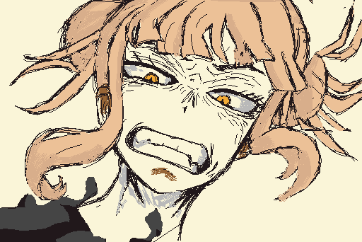 I drew Himiko in the episode A Girl’s Ego From MHA!