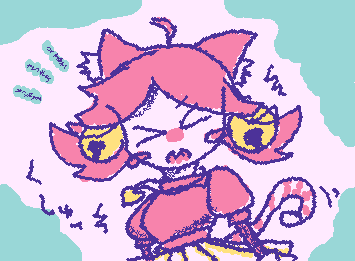 【リクエスト】みゅうみゅうのくしゃみ pixivにてリクエストをいただき、「みゅうみゅうのかわいいくしゃみ」を描かせていただきました! リクエストありがとうございました!
