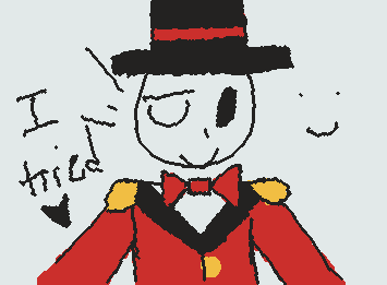 @S3bastian HEREE I TRIED MY BEST IDK WHAT WAS HAPPENING WITH THE FACE BUT I TRIED! I LOVE UR OC AAAA ❤️❤️