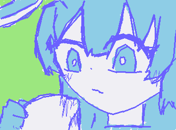 #毎日いよわチャレンジ　＃5　「捕食ひ捕食」
リズム感よし、いい曲。一回聞いただけで激ハマりした。
うまく描けたぜ！