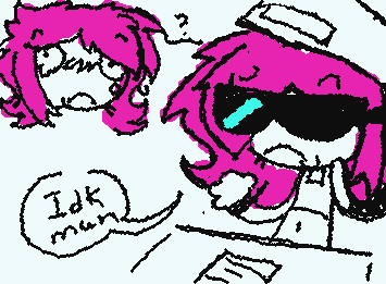 Without the hat and sunnies, he feels exposed. He doesn't know math 💥