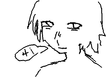 外国の人のまね