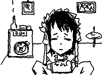 Maid girl