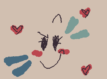 ',:)