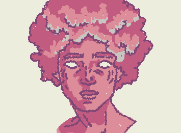 still gotta figure out how to shade an afro right!