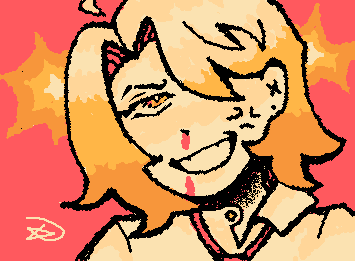 my cannibal oc carmilla's gf: emile! stop getting into fights u hot-headed girl ::wp-bonk::