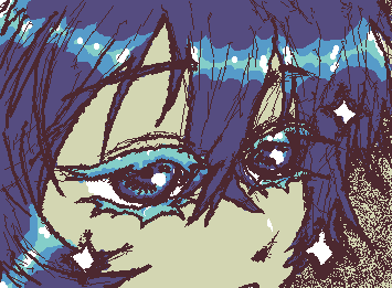 Eyes, like Gojo, but not Gojo.