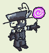 why bro so scared, when they have a lollipop🥹