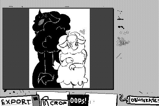 Ignore the background around the art