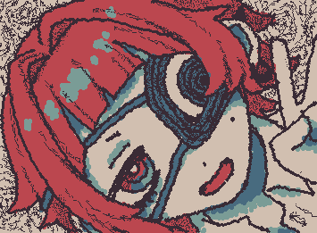 適当落描き
前髪も眉も短いの好き